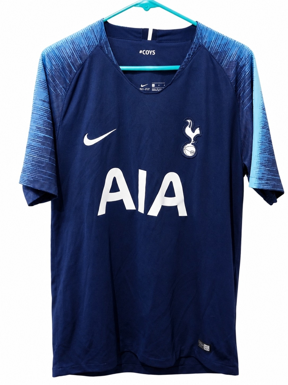 Nike Tottenham Hotspur Spurs 2018/19 Away Soccer Jersey AIA Large